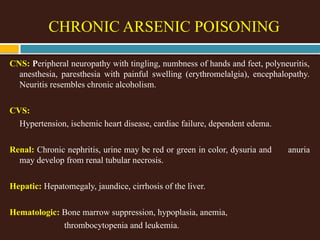 Comprehensive Overview of Arsenic Poisoning and Autopsy Procedures | PPTX