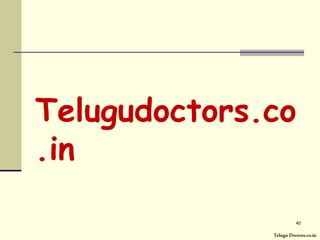 Intense thirst and severe vomiting which may be projectile are the common symptoms.16Telugu Doctors.co.in