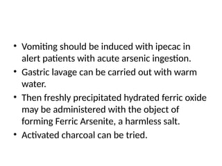 Acute and chronic Arsenic Treatment.pptx