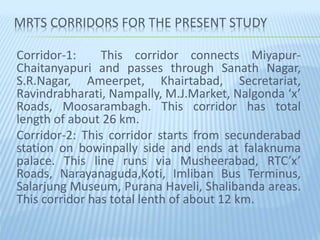 A Study on Environmental Impact of Hyderabad Metro Rail | PPTX