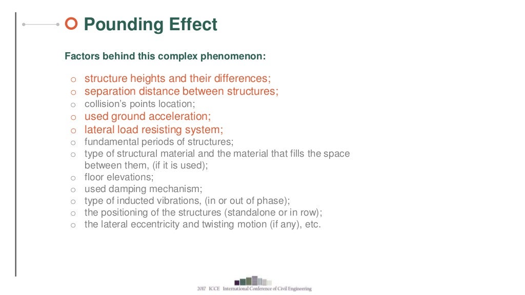 Pounding Effect