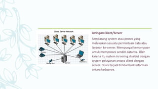 Arsitektur Jaringan dan Distribusi System | PPTX