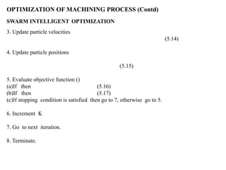 Performance Optimization Of Machining Process On Optimal Cutting ...