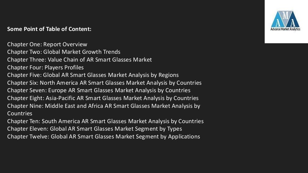 Ar smart glasses market