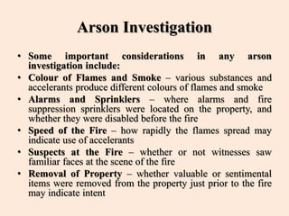 Arson | PPTX