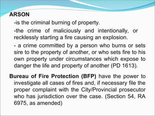 Arson Investigation and Causes and Penalty.ppt