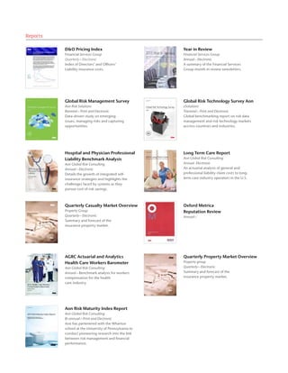 Aon Thought Leadership Guide | PDF
