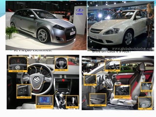 Quantos quilometros duram os pneus
dianteiros do Lada?
• R: 150.000 km. Eles não sofrem
desgaste quando o carro é guinchado.
• Qual é o melhor seguro para um lada?
• R: ampliar o logotipo do carro.
• E para finalizar: qual é a diferença
entre um Lada e a Aids?
• R: A Aids dá pra passar adiante.
O que é um Lada no alto de um
morro?
R: Um milagre.
E o que são dois Ladas no alto
de um morro?
R: Ficção científica.
E três Ladas no alto de um
morro?
R: Lugar estranho para
construir uma fábrica.
E mil Ladas no alto de um
morro?
R: Um ferro-velho.
 