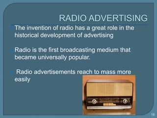 history of advertising | PPTX