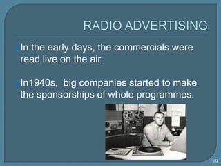 history of advertising Slide 19