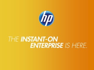 ©2011 Hewlett-Packard Development Company, L.P.
The information contained herein is subject to change without notice
 