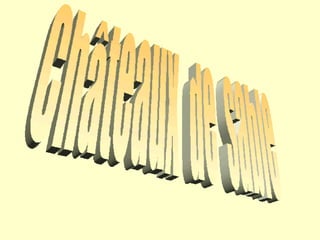 Châteaux  de  sable  