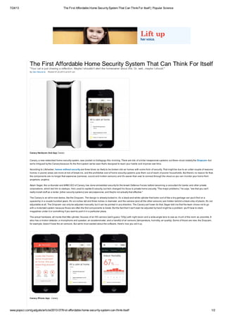 Art.1st affordable home security