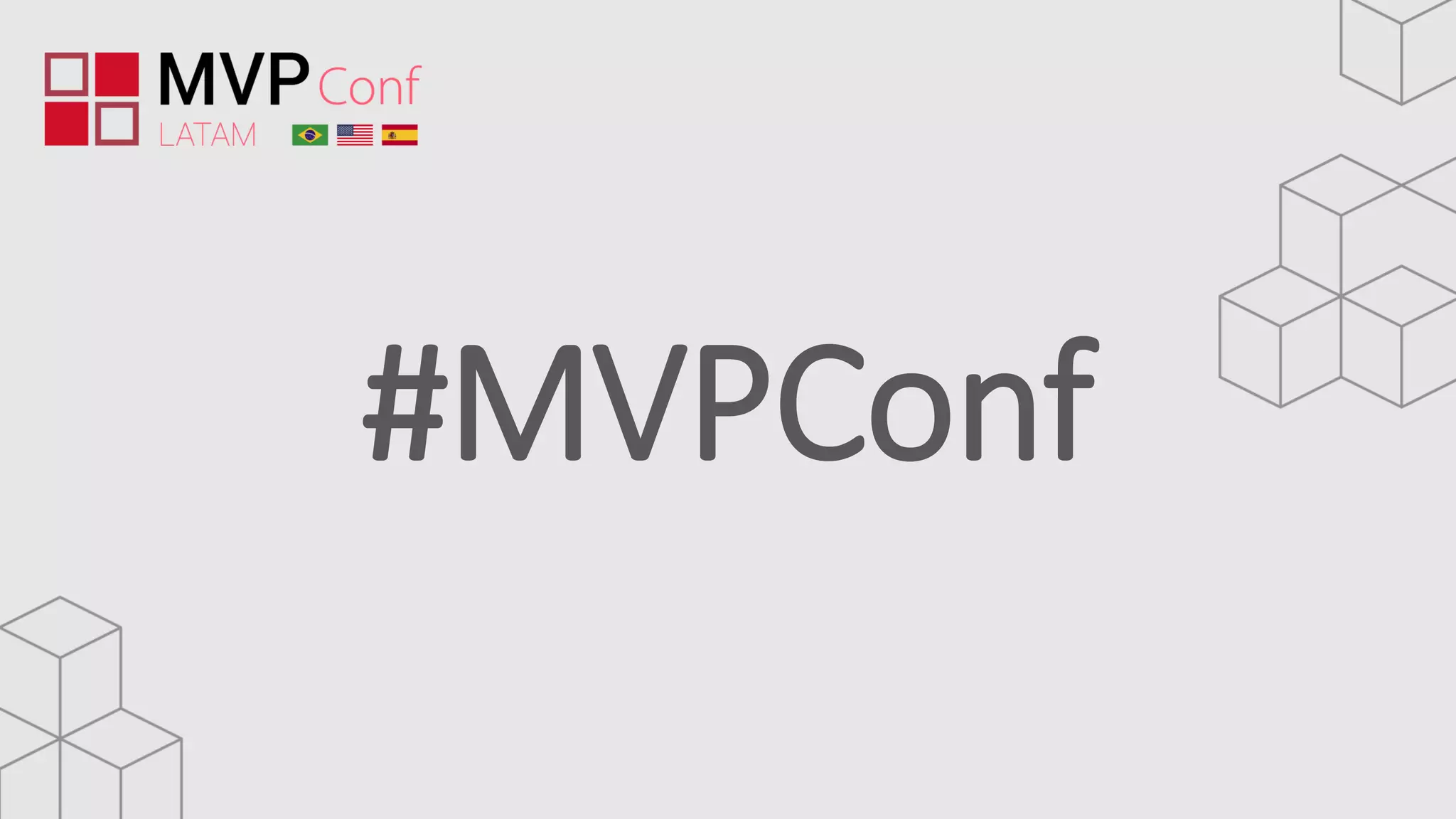 #MVPConf
 