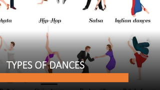 TYPES OF DANCES
 