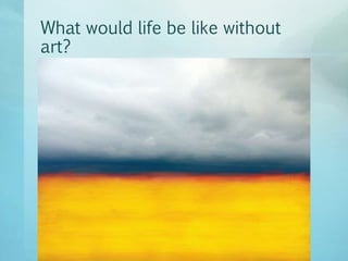 Art conversation questions | PPTX