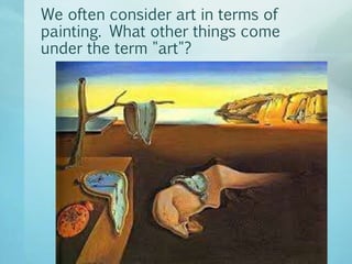 Art conversation questions | PPTX