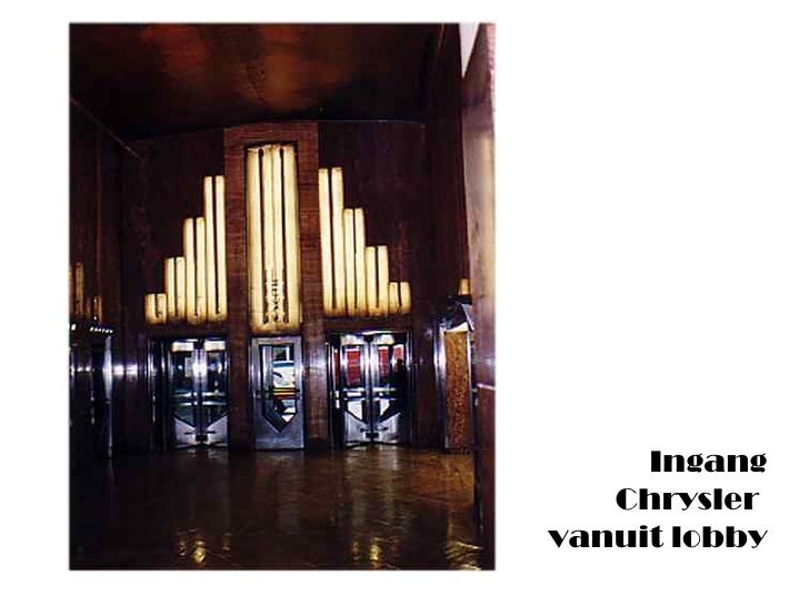 Chrysler Building New York William Van Alen Fries Chrysler Building New York William Van Alen Fries