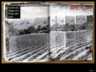 PHOTO Extend the Edges of a  Photo with paint 