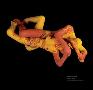 „Beziehung“ 2008
Länge 110 cm
Terralitho auf Stahlkonstruktion
 