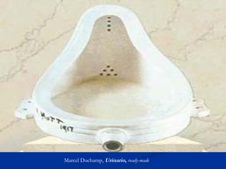 Marcel Duchamp,  Urinario,  ready-made   