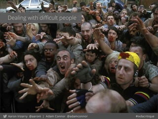 Dealing with diﬃcult people
 