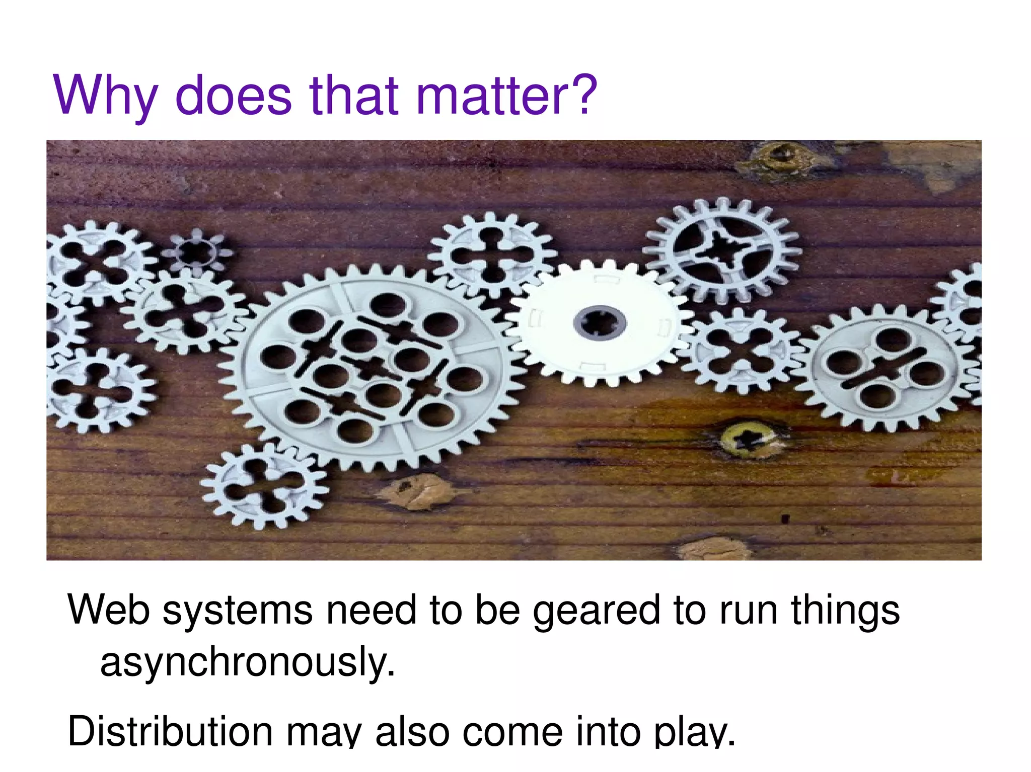 Asynchronous push / pull 