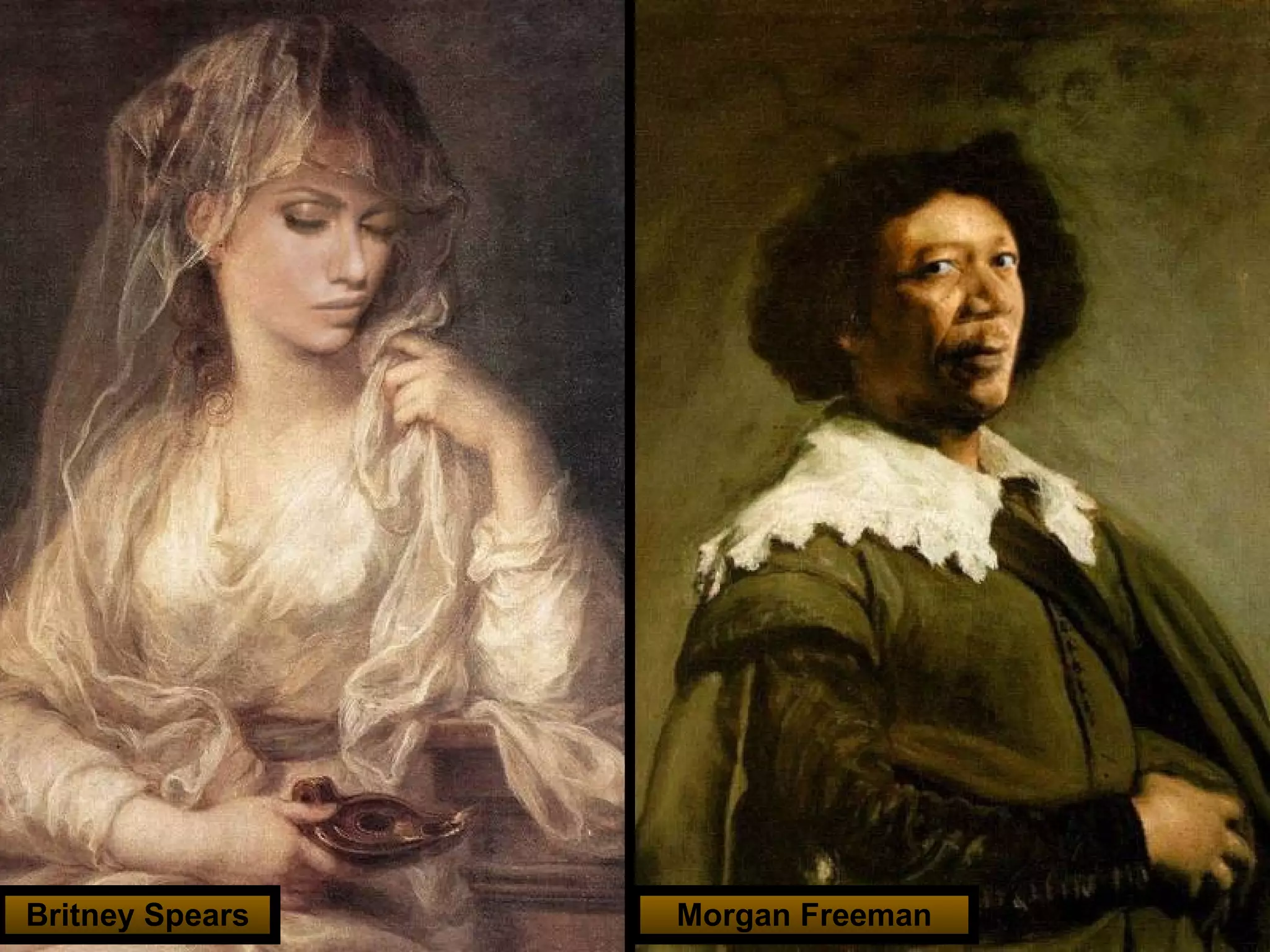 Britney Spears Morgan Freeman