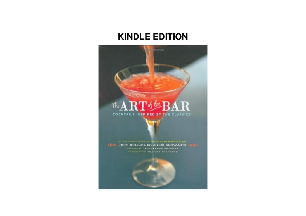 Art of the Bar: Cocktails Inspired by Classics [DOWNLOAD]