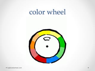 color wheel
ingilizcebankasi.com
 