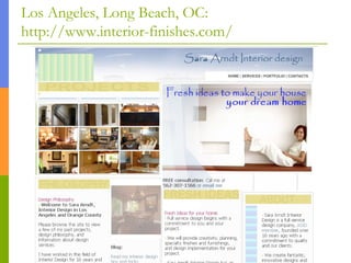 Los Angeles, Long Beach, OC: http://www.interior-finishes.com/ 