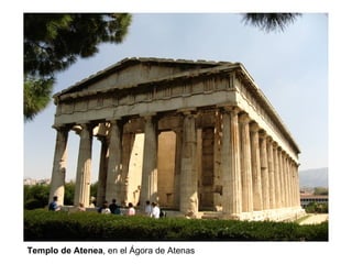 Templo de Atenea , en el Ágora de Atenas 