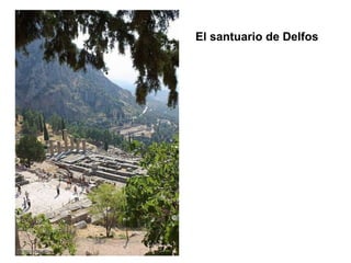 El santuario de Delfos 