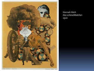 Hannah Höch
Das schöneMädchen
1920
 