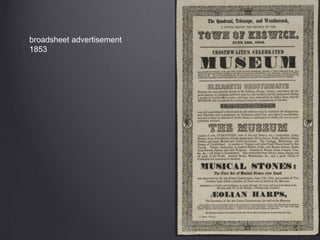 broadsheet advertisement
1853
 