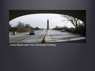 Jones Beach seen from Wantaugh Parkway
 
