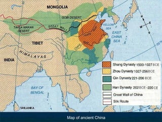 Map of ancient China
 