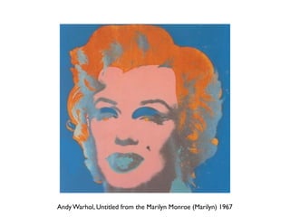Andy Warhol, Untitled from the Marilyn Monroe (Marilyn) 1967
 