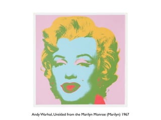 Andy Warhol, Untitled from the Marilyn Monroe (Marilyn) 1967
 