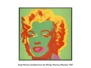 Andy Warhol, Untitled from the Marilyn Monroe (Marilyn) 1967
 