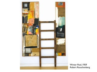Winter Pool, 1959
Robert Rauschenberg
 