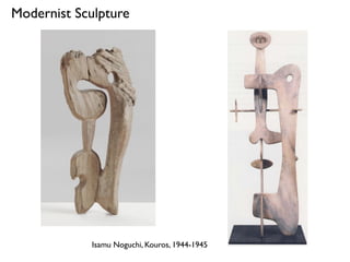 Isamu Noguchi, Kouros, 1944-1945
Modernist Sculpture
 