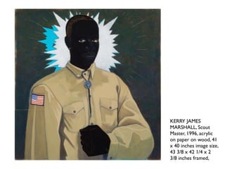 Kerry James Marshall, Souvenir IV, 1998
Identity Art
 