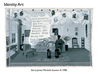 KERRY JAMES
MARSHALL,
Untitled, 2009,
acrylic on pvc, 61
1/8 x 72 7/8 x 3
7/8 inches,
 