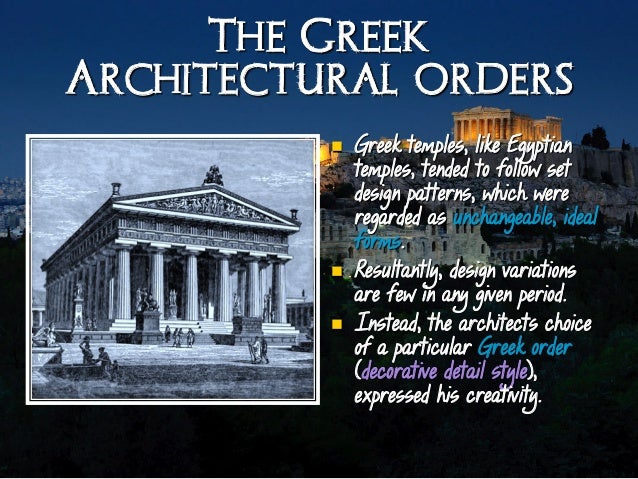Art1204 Classical Greek Architecture