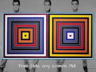 Frank Stella, Grey Scramble, 1968
 