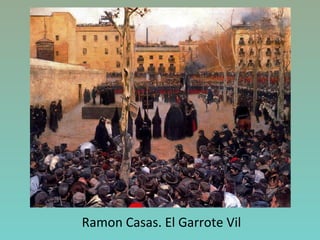Ramon Casas. El Garrote Vil
 