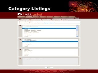 Category Listings 