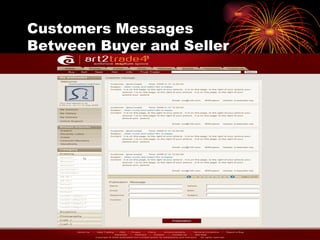 Customers Messages Between Buyer and Seller 