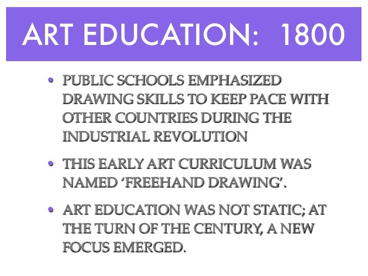 Art 326 Art Education Timeline